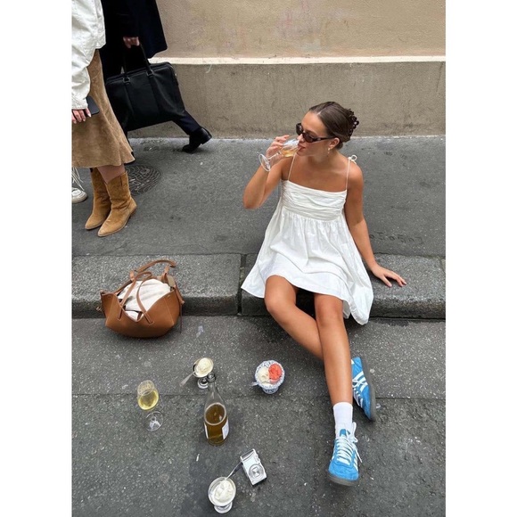 Reformation Catarina Mini Dress White - Picture 2 of 8